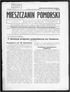 Mieszczanin Pomorski 1931, R. 2, nr 13