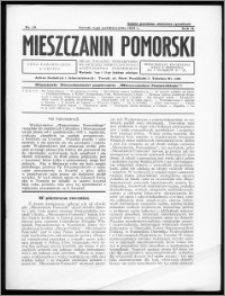 Mieszczanin Pomorski 1931, R. 2, nr 19