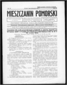 Mieszczanin Pomorski 1931, R. 2, nr 21