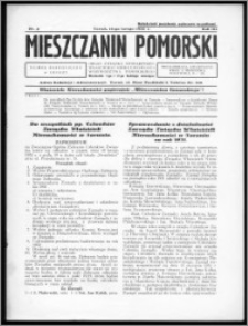 Mieszczanin Pomorski 1932, R. 3, nr 4