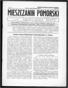 Mieszczanin Pomorski 1932, R. 3, nr 11