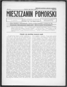 Mieszczanin Pomorski 1932, R. 3, nr 13