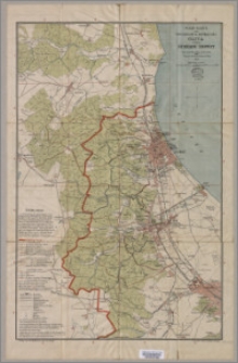 Wald-Karte vom Ostseebade und dem Luftkurorte Oliva und dem Seebade Zoppot : für seine Besucher entworfen vom Verschönerungsverein zu Oliva.