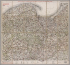 Amtliche Karte des Gau[es] 29 Danzig des Deutschen Radfahrer-Bundes zu Joh. Krause's Reishandbuch für West-Preussen