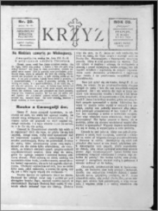 Krzyż, R. 56 (1924), nr 20