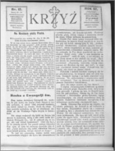 Krzyż, R. 57 (1925), nr 13