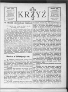 Krzyż, R. 57 (1925), nr 36