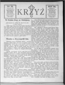 Krzyż, R. 58 (1926), nr 15