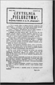 Czytelnia Pielgrzyma, R. 59 (1927), z. 41