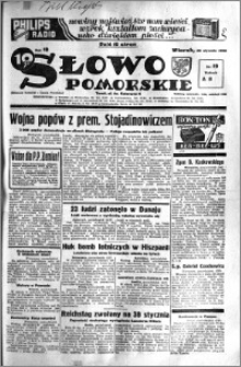 Słowo Pomorskie 1938.01.25 R.18 nr 19