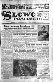 Słowo Pomorskie 1938.02.09 R.18 nr 31