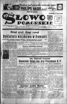 Słowo Pomorskie 1938.02.12 R.18 nr 34