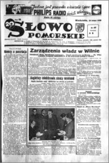 Słowo Pomorskie 1938.02.20 R.18 nr 41