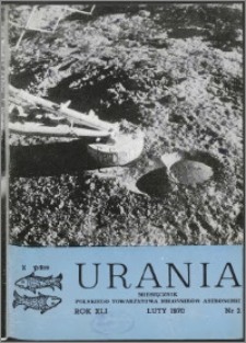 Urania 1970, R. 41 nr 2