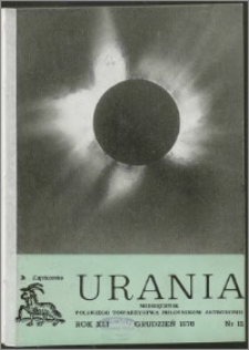 Urania 1970, R. 41 nr 12