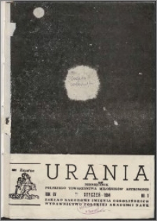 Urania 1984, R. 55 nr 1