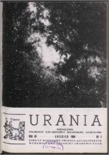 Urania 1984, R. 55 nr 4