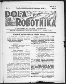 Dola Robotnika 1930, R. 1, nr 4