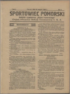 Sportowiec Pomorski 1925, R. 1 nr 2