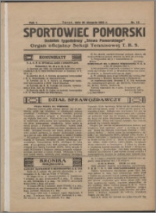 Sportowiec Pomorski 1925, R. 1 nr 12