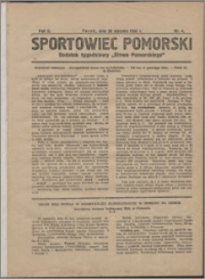 Sportowiec Pomorski 1926, R. 2 nr 4