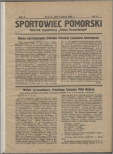 Sportowiec Pomorski 1926, R. 2 nr 9