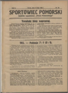 Sportowiec Pomorski 1926, R. 2 nr 18