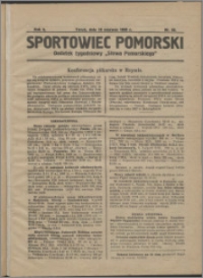 Sportowiec Pomorski 1926, R. 2 nr 23