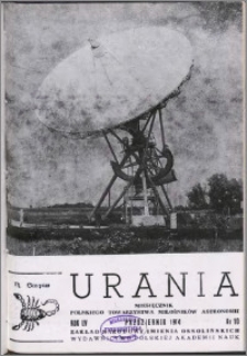 Urania 1984, R. 55 nr 10