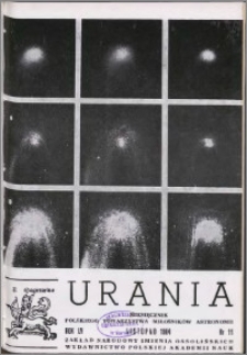 Urania 1984, R. 55 nr 11