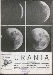 Urania 1985, R. 56 nr 10