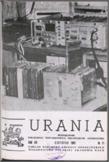 Urania 1985, R. 56 nr 11