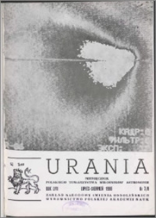 Urania 1986, R. 57 nr 7/8