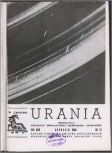 Urania 1986, R. 57 nr 12