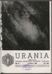 Urania 1988, R. 59 nr 6 (557)