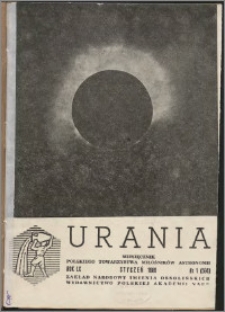 Urania 1989, R. 60 nr 1 (564)