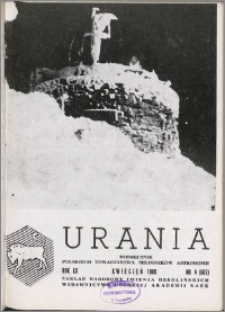 Urania 1989, R. 60 nr 4 (567)