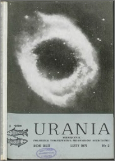 Urania 1971, R. 42 nr 2