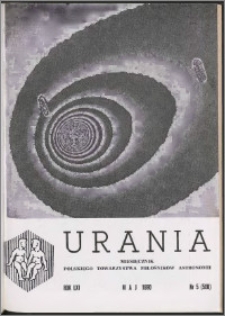 Urania 1990, R. 61 nr 5 (580)