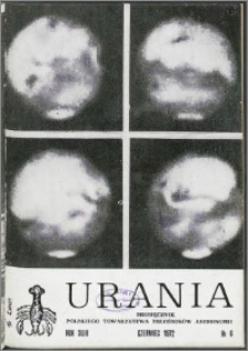 Urania 1972, R. 43 nr 6