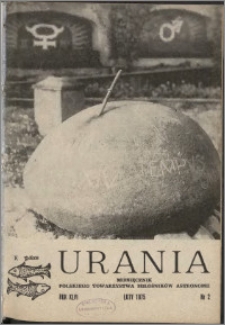 Urania 1975, R. 46 nr 2