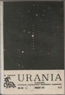Urania 1975, R. 46 nr 12
