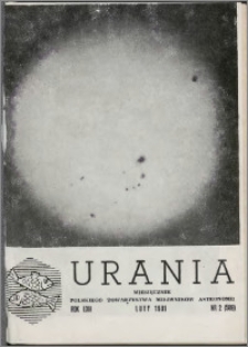 Urania 1991, R. 62 nr 2 (589)