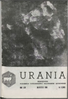 Urania 1991, R. 62 nr 3 (590)