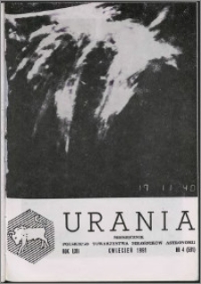Urania 1991, R. 62 nr 4 (591)