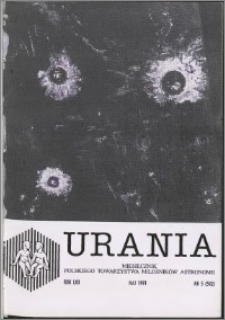 Urania 1991, R. 62 nr 5 (592)