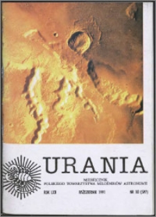 Urania 1991, R. 62 nr 10 (597)