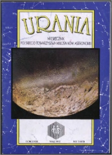 Urania 1992, R. 63 nr 5 (605)