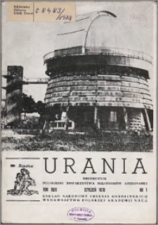 Urania 1978, R. 49 nr 1
