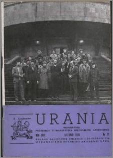 Urania 1978, R. 49 nr 11
